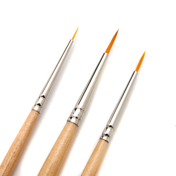 Paint Brush Set of 11 Detail Brushes, Handmade in USA, Trusted Performance for Fine Detail Painting