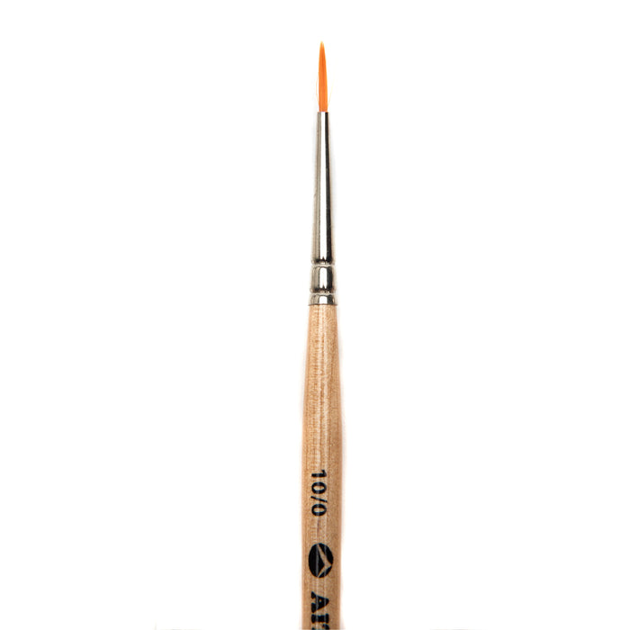 Pack of 3 Single Size Short-Handle Mini Liner Brushes, Handmade in USA, Pick the Exact Size You Want for Your Project