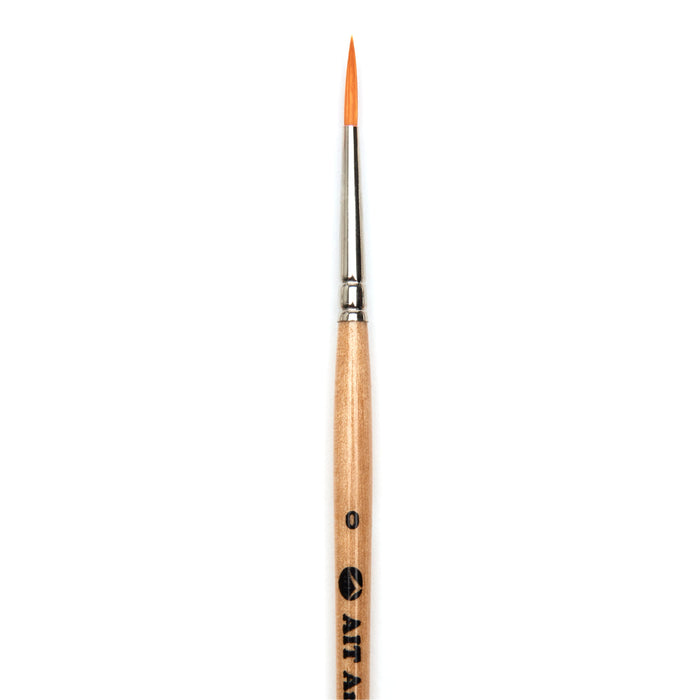 Pack of 3 Single Size Short-Handle Mini Liner Brushes, Handmade in USA, Pick the Exact Size You Want for Your Project