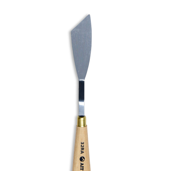 AIT Art Select Painting Knives - Set of 5 - Assorted Trowel Shapes with Italian Carbon Steel Blades - Durable and Versatile