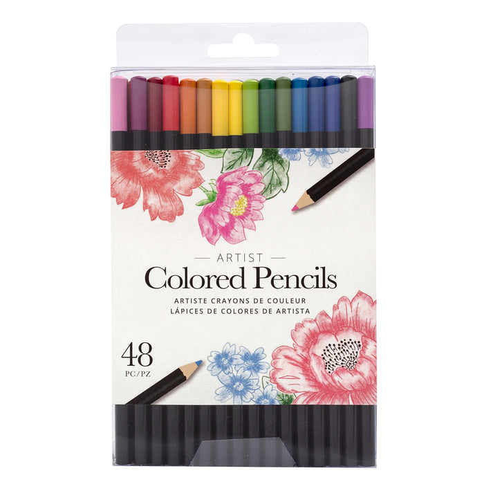 American Crafts - Colored Pencil Set, 48-piece