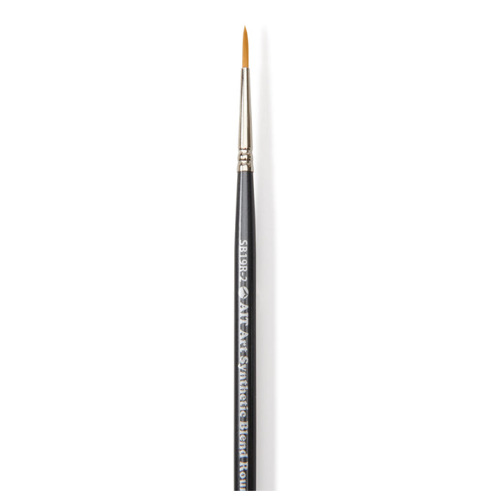 AIT Art Select Paint Brush Set, 5 Long Handle Synthetic Blend