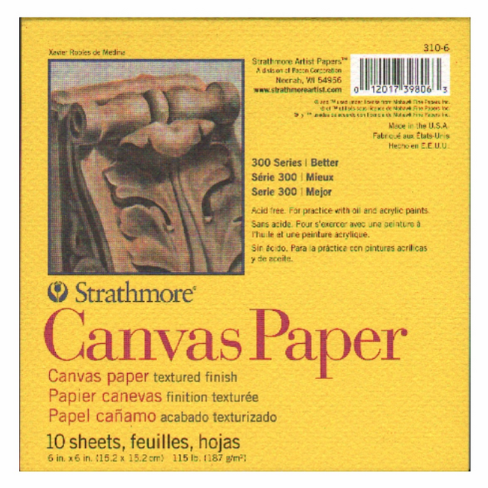 Strathmore 300 Series Canvas Pads