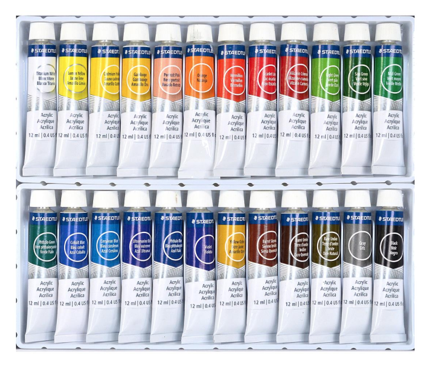 Acrylic Paint Set, PASTELS